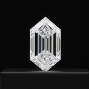 lab grown emerald cut diamond, 1 carat and 2 carat lab grown diamond earrings, GIA certified lab diamonds