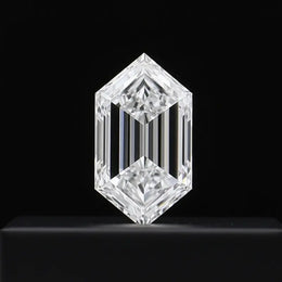 lab grown emerald cut diamond, 1 carat and 2 carat lab grown diamond earrings, GIA certified lab diamonds