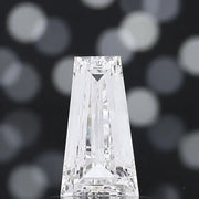 1.39 Ct Tapered Baguette Cut Lab Grown Diamond, Step Cut Loose Diamond for Engagement Ring