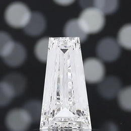 1.39 Ct Tapered Baguette Cut Lab Grown Diamond, Step Cut Loose Diamond for Engagement Ring