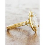 Modern lab created gemstone jewelry enhanced with lab grown diamond brilliance and shine.
