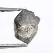 0.41 grey rough diamond raw natural grey uncut gemstone for jewelry
