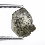 0.41 grey rough diamond raw natural grey uncut gemstone for jewelry