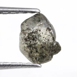 0.41 grey rough diamond raw natural grey uncut gemstone for jewelry