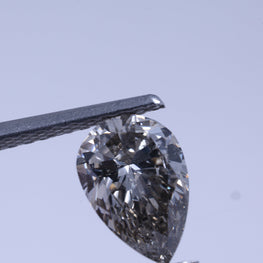 0.68 Carat Pear Shape ( CVD ) Diamond Fancy Color Lab Grown Diamond