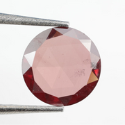 brown colour lab grown vs round diamond engagement rings