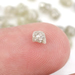 rough natural grey diamond, grey natural diamond, real grey diamond