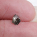0.41 grey rough diamond raw natural grey uncut gemstone for jewelry
