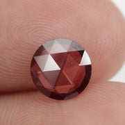 brown colour lab grown vs round diamond engagement rings