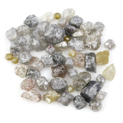 natural mix color diamond, grey rough diamond, yellow raw diamond, natural black diamond