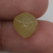 yellow colour octahedron diamond rough, loose rough diamonds