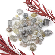 20.09 Ct Natural Mix Color Rough Raw Diamond Loose Untreated Raw Diamond Lot