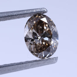0.15 Carat Oval Shape ( CVD ) Diamond Fancy Color Lab Grown Diamond