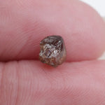 0.86 ct brown colored rough stone diamond raw natural diamond stone