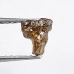 0.50 ct brown colored rough lab grown diamonds for jewelry design