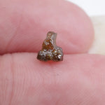 0.50 ct brown colored rough lab grown diamonds for jewelry design