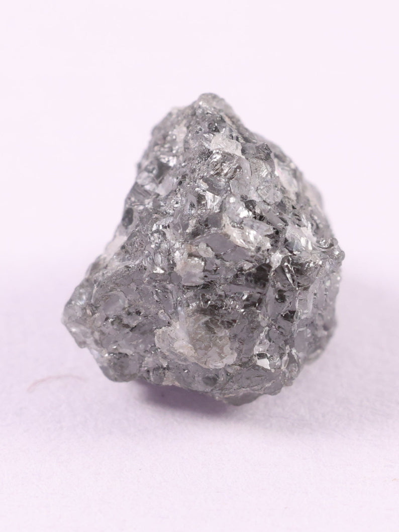 3.30 Ct Rare Natural Earth Mine Grey Rough Diamond
