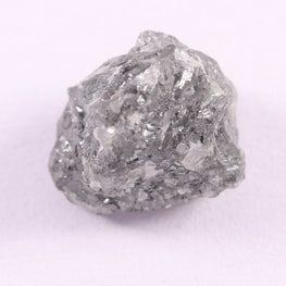 3.30 Ct Rare Natural Earth Mine Grey Rough Diamond