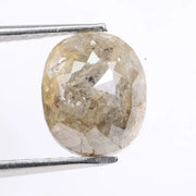 2.21 carat Oval cut natural diamond ring displaying step cut facets and refined elegance. This earth mined diamond delivers vintage charm, exceptional clarity, and premium sparkle.