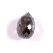 0.79 Ct Briolette Cut Brown Fancy Natural Earth Mined Loose Diamond for Custom Jewelry