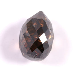 0.799 CT Briolette Shape Brown Earth Mined Fancy Natural Diamond