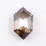 1.81 Ct Brown Hexagon Lab Grown Diamond high-quality loose stone for custom jewelry and luxury ring