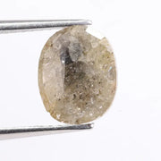 2.21 carat Oval cut natural diamond ring displaying step cut facets and refined elegance. This earth mined diamond delivers vintage charm, exceptional clarity, and premium sparkle.