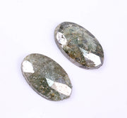 1.41 Ct Salt And Pepper Diamond Oval Cut Diamond Black Colored Diamond Use For Jewerly Unique Diamond 