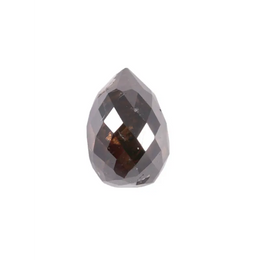 0.79 Ct Briolette Cut Brown Fancy Natural Earth Mined Loose Diamond for Custom Jewelry