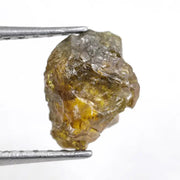 0.70 ct yellow colored raw rough uncut diamond unique loose stone for jewelry