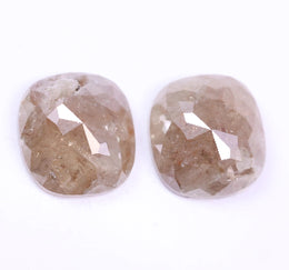 2.34 Ct Brown Colored Diamond Cushion Cut Diamond Salt And Pepper Diamond Use For Jewerly Unique Diamond 