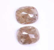 2.34 Ct Brown Colored Diamond Cushion Cut Diamond Salt And Pepper Diamond Use For Jewerly Unique Diamond