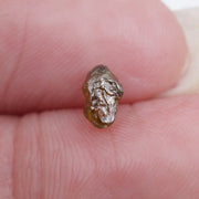 0.48 ct yellow colored loose raw diamonds unique rough diamond stone