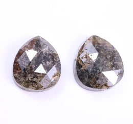 4.72 Ct Brown Colored Diamond Pear Shaped Diamond Salt And Pepper Diamond Use For Jewerly Unique Diamond 