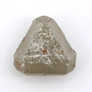 grey colour grey diamond rough, diamond in the rough ring