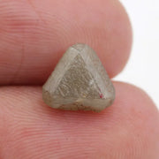grey colour grey diamond rough, diamond in the rough ring