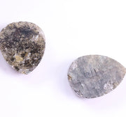 4.72 Carat Pear Shape Pair Natural Diamond Grey Colored Diamond Use For Jewerly Salt And Pepper Diamond