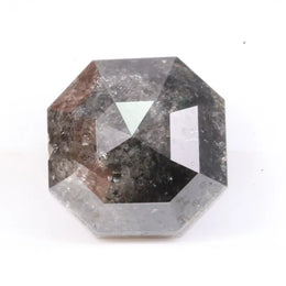 2.50 ct asscher cut brown natural diamond rare fancy loose stone for luxury jewelry