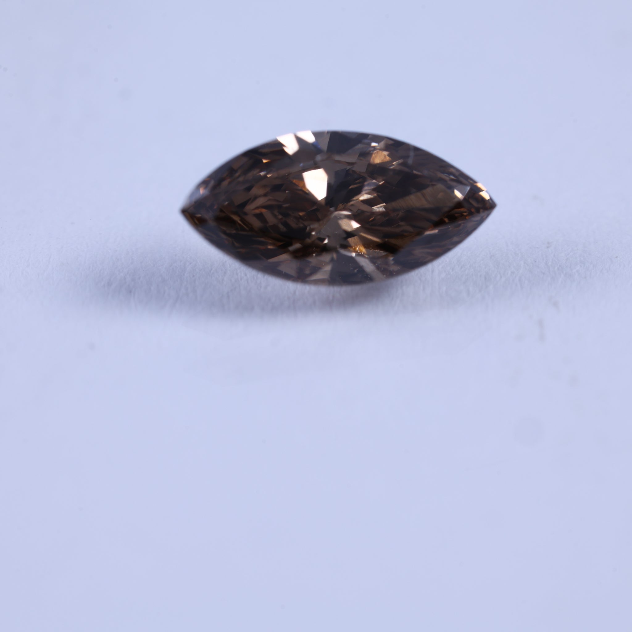 0.18 Carat Emerald Shape ( CVD ) Diamond Fancy Color Lab Grown Diamond