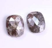 3.10 Carat Cushion Cut Diamond Brown Colored Diamond Salt And Pepper Diamond Use For Jewerly Unique Diamond 