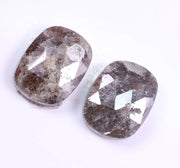 3.10 Carat Cushion Cut Diamond Brown Colored Diamond Salt And Pepper Diamond Use For Jewerly Unique Diamond