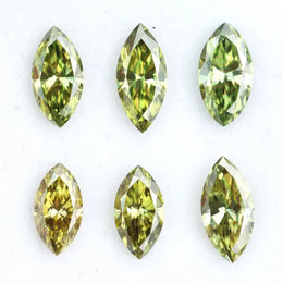 Fancy olive green lab grown diamond marquise cut loose diamond ethical lab created diamond for solitaire ring engagement jewelry making
