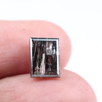 2.50 carat fancy rectangular lab grown CVD diamond loose stone with brilliant sparkle, certified diamond for handmade jewelry and custom engagement ring settings 