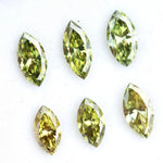 Fancy olive green lab grown diamond marquise cut loose diamond ethical lab created diamond for solitaire ring engagement jewelry making