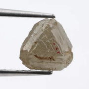 grey colour natural rough diamond, rough diamond ring