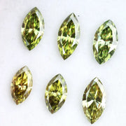 Fancy olive green lab grown diamond marquise cut loose diamond ethical lab created diamond for solitaire ring engagement jewelry making