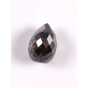 0.79 Ct Briolette Cut Brown Fancy Natural Earth Mined Loose Diamond for Custom Jewelry