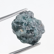 blue color rough diamonds review women's rough-cut diamond ring