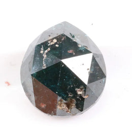 1.51 carat natural loose pear cut green diamond fancy shape for custom engagement ring