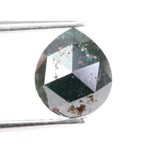 1.51 carat natural loose pear cut green diamond fancy shape for custom engagement ring